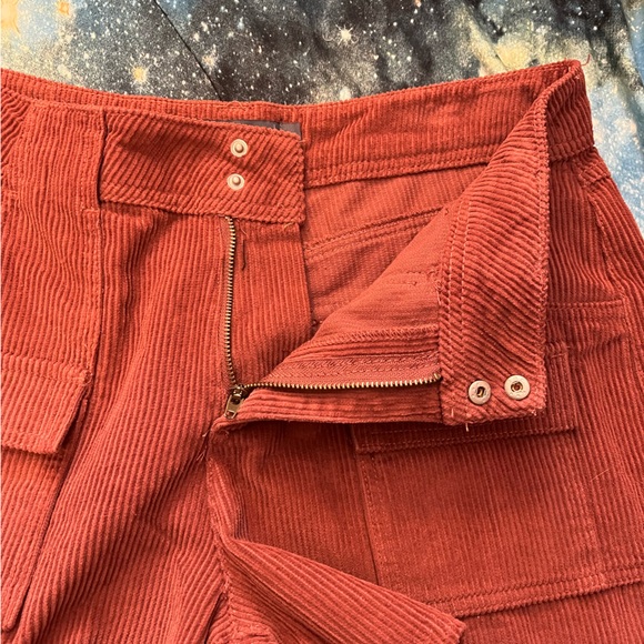 Indigo Rising Surf Corduroy Retro Cargo Beach Skateboard OP Shorts NWOT - Picture 10 of 10